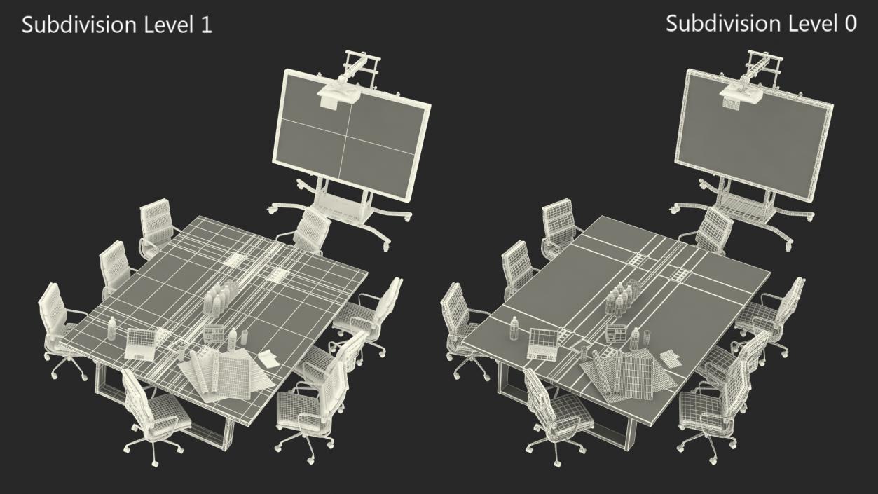 3D Business Meeting Room