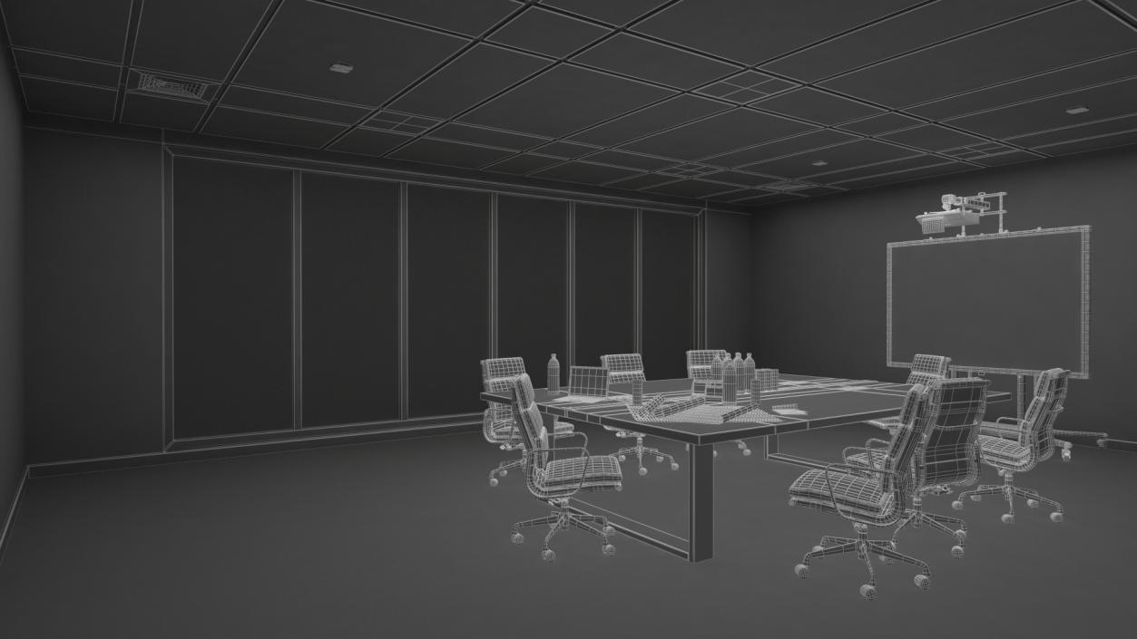 3D Business Meeting Room