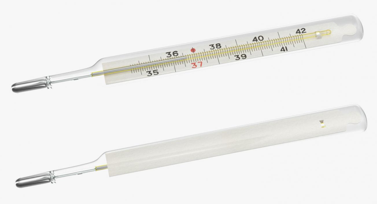 3D Medical Thermometers Collection 2 model