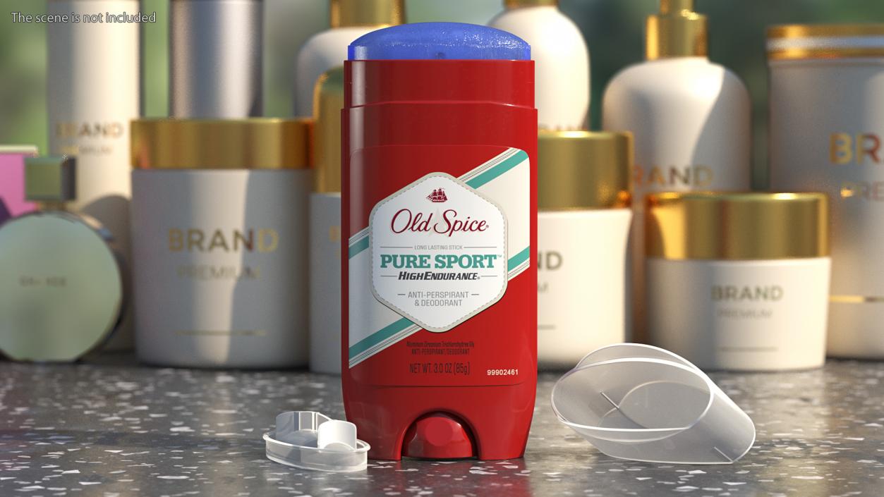 Solid Deodorants Collection 2 3D model