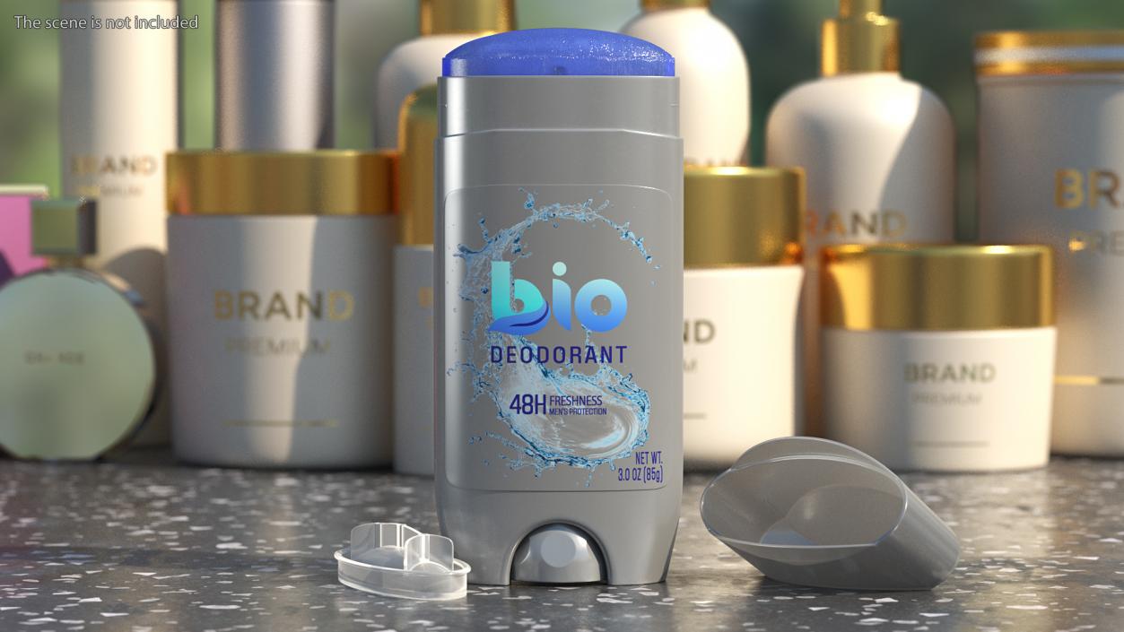 Solid Deodorants Collection 2 3D model