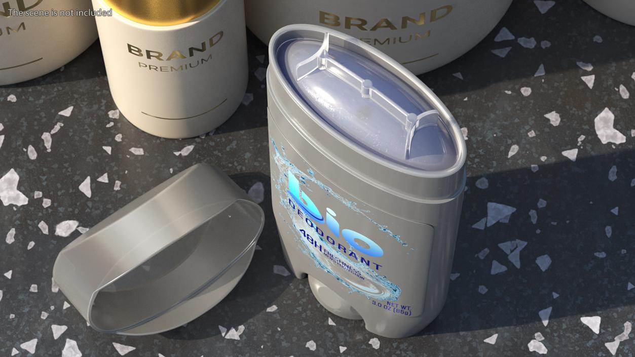 Solid Deodorants Collection 2 3D model