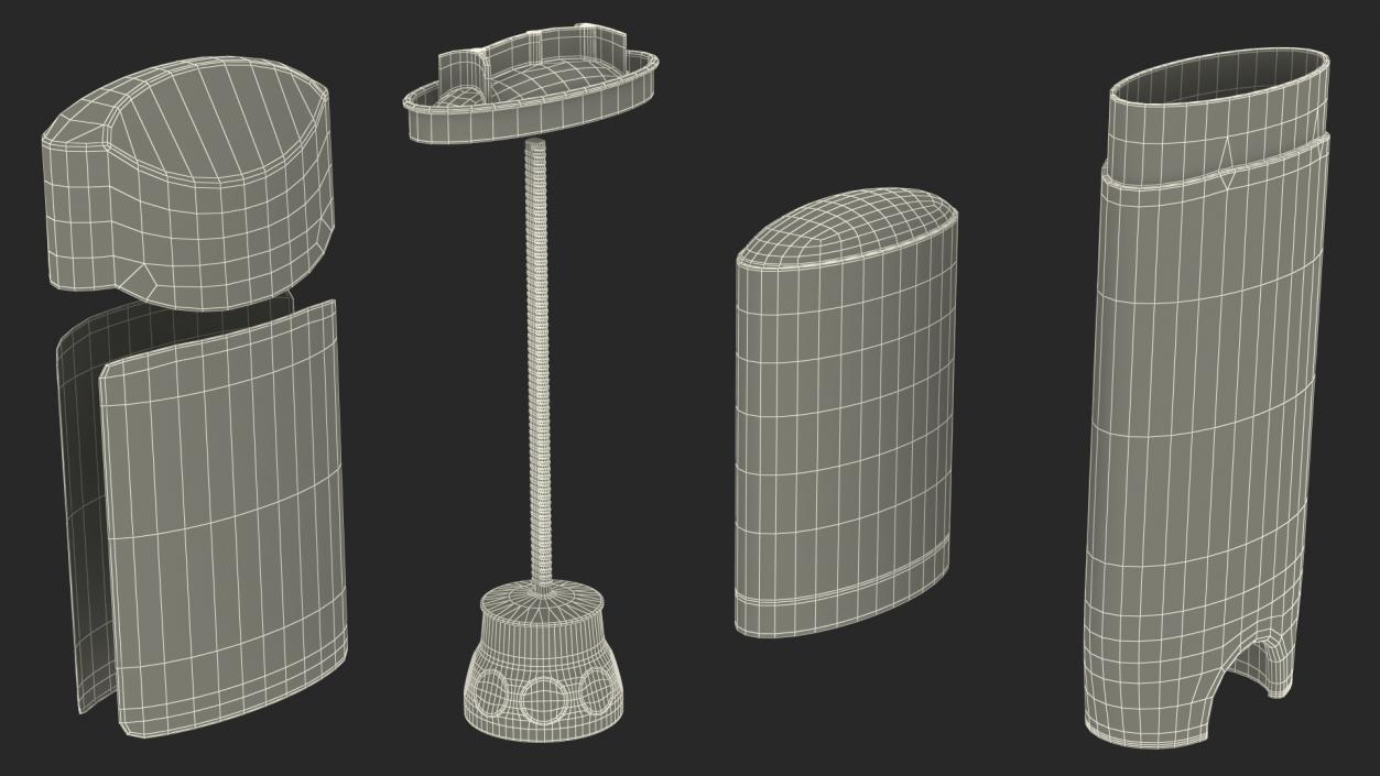 Solid Deodorants Collection 2 3D model