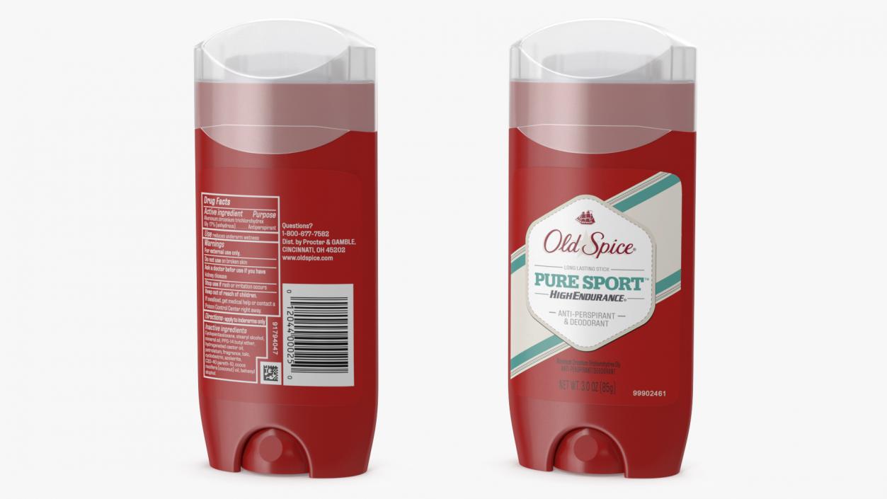 Solid Deodorants Collection 2 3D model