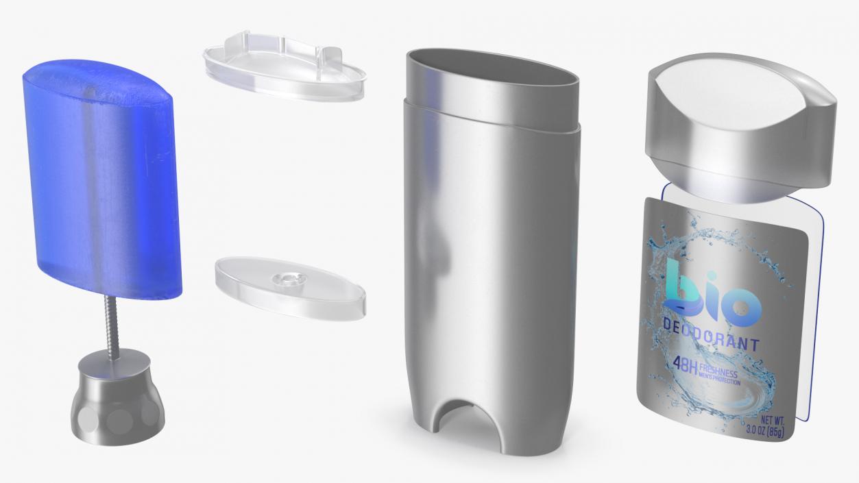 Solid Deodorants Collection 2 3D model