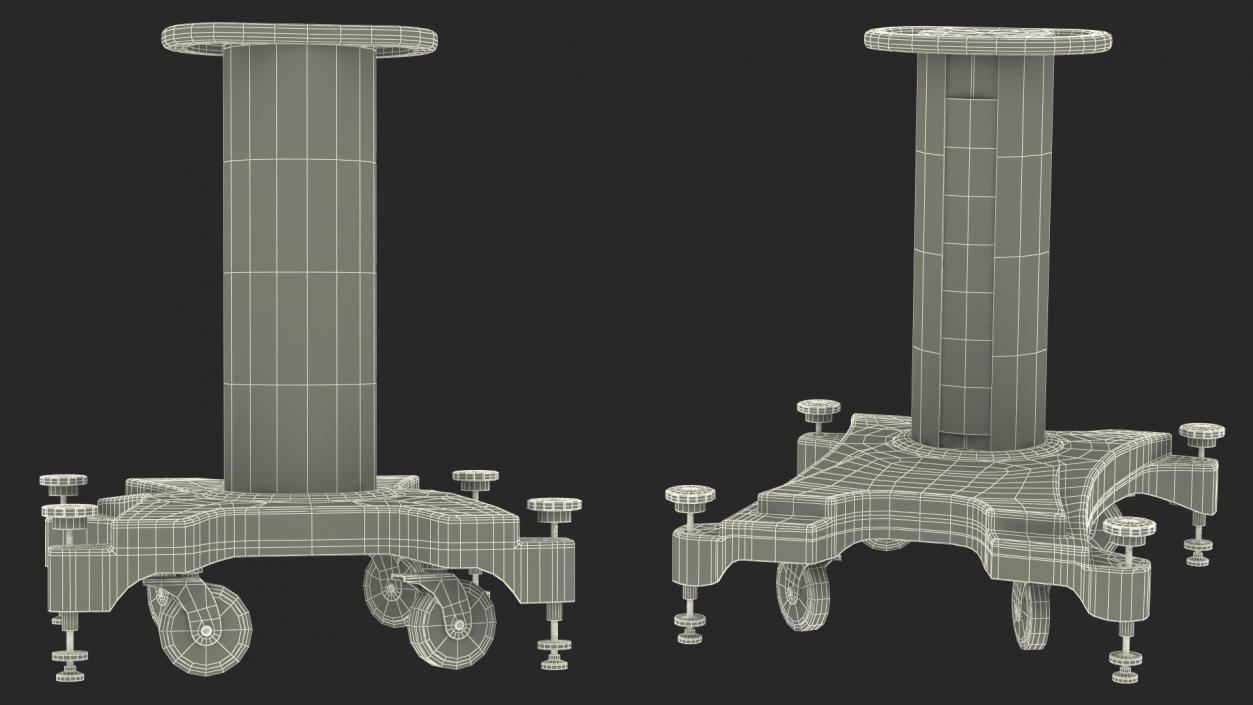 Sawyer Mobile Pedestal 3D