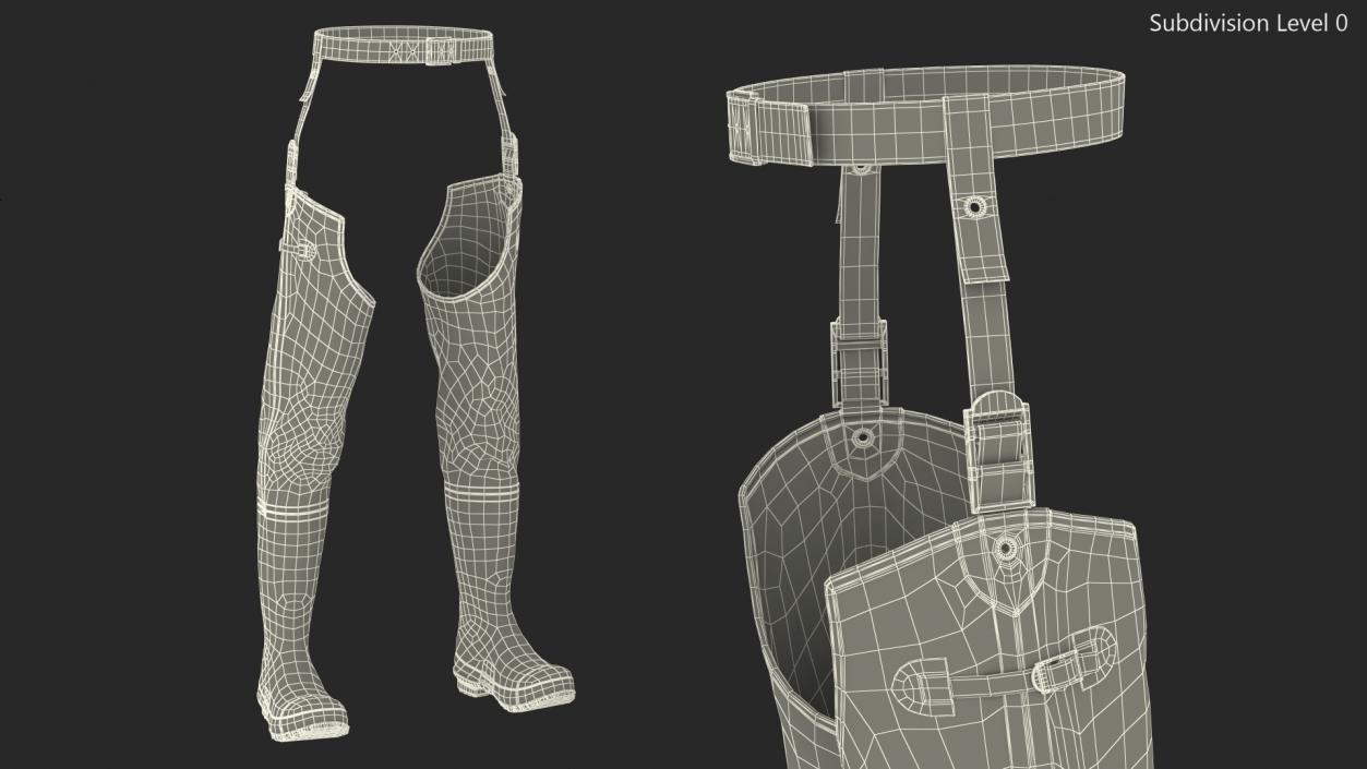 Lacrosse Hip Boot 3D