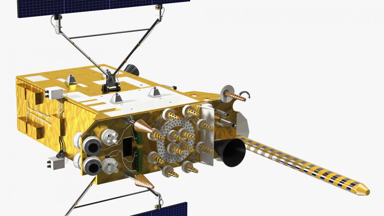 Satellite GLONASS-K 3D model