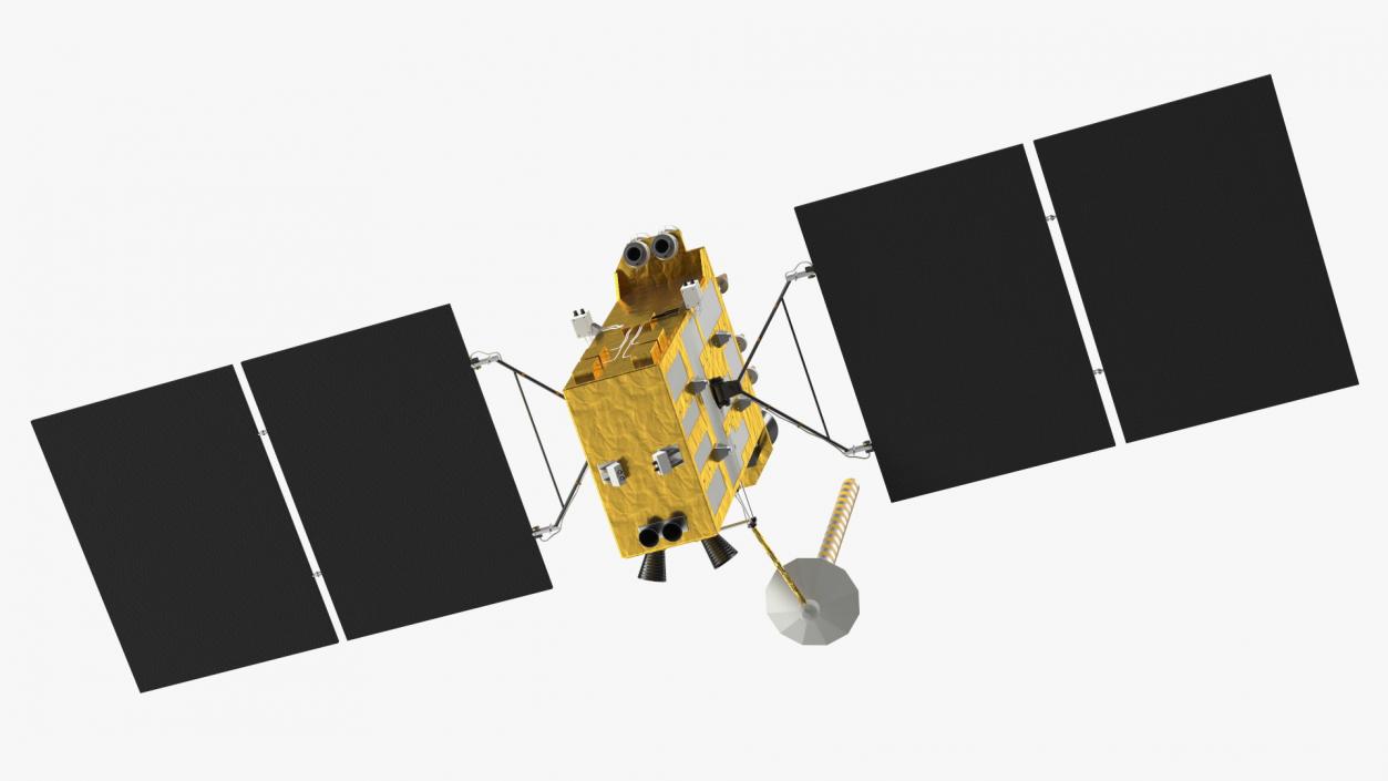 Satellite GLONASS-K 3D model