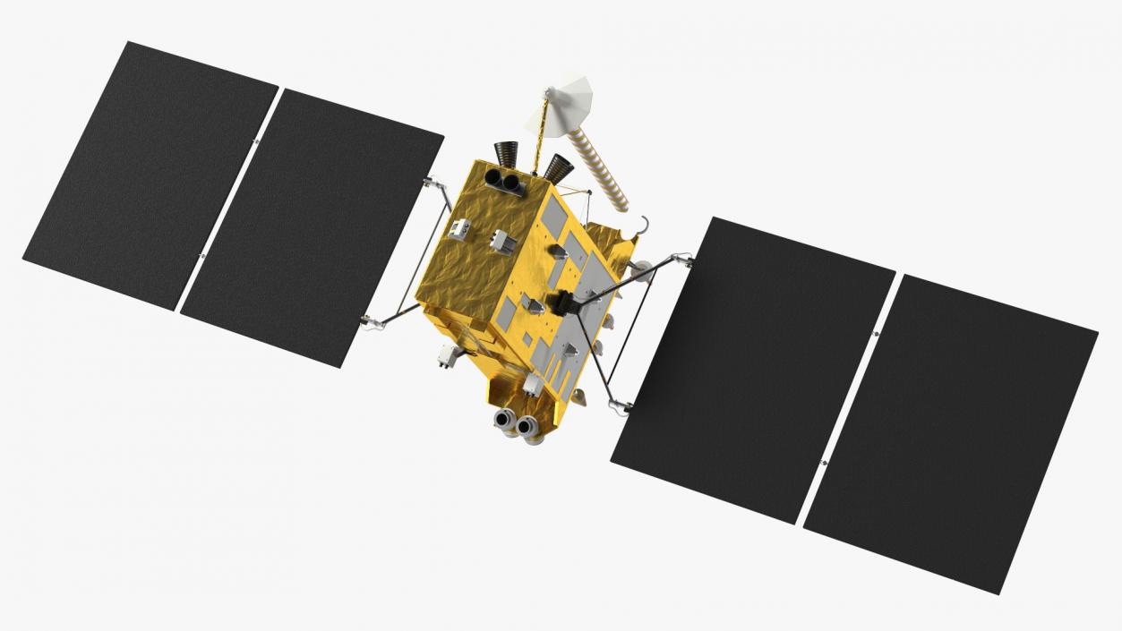 Satellite GLONASS-K 3D model