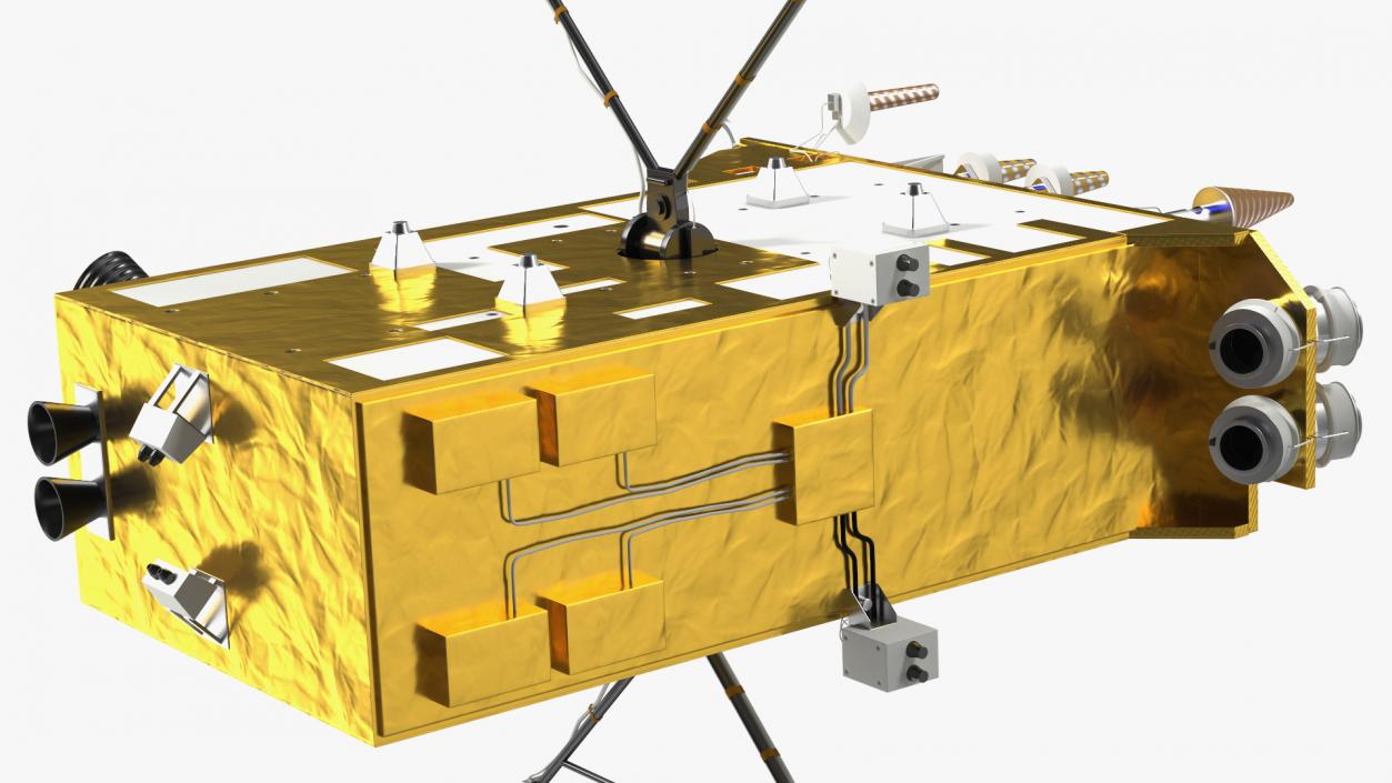 Satellite GLONASS-K 3D model