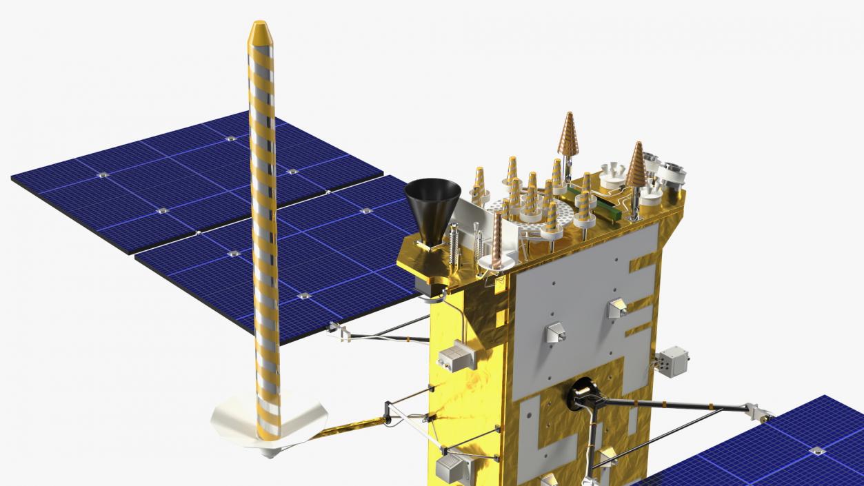 Satellite GLONASS-K 3D model