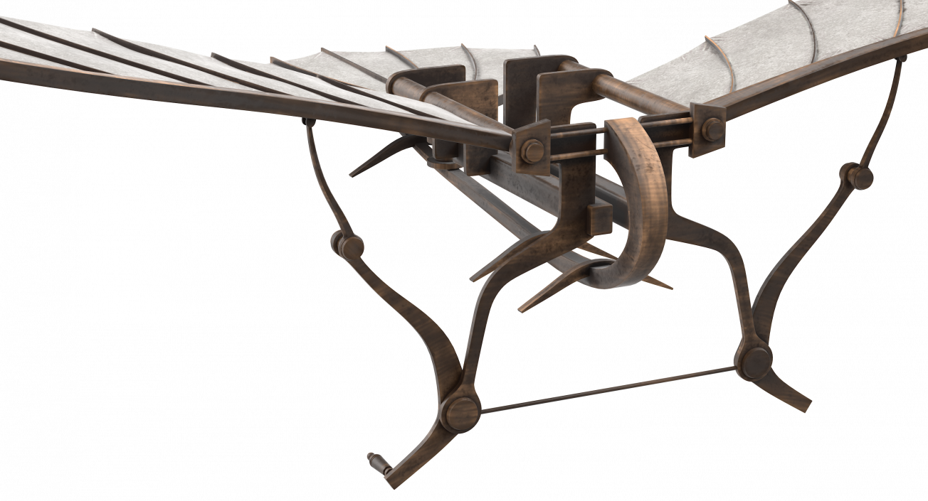 Leonardo da Vinci Glider 3D model