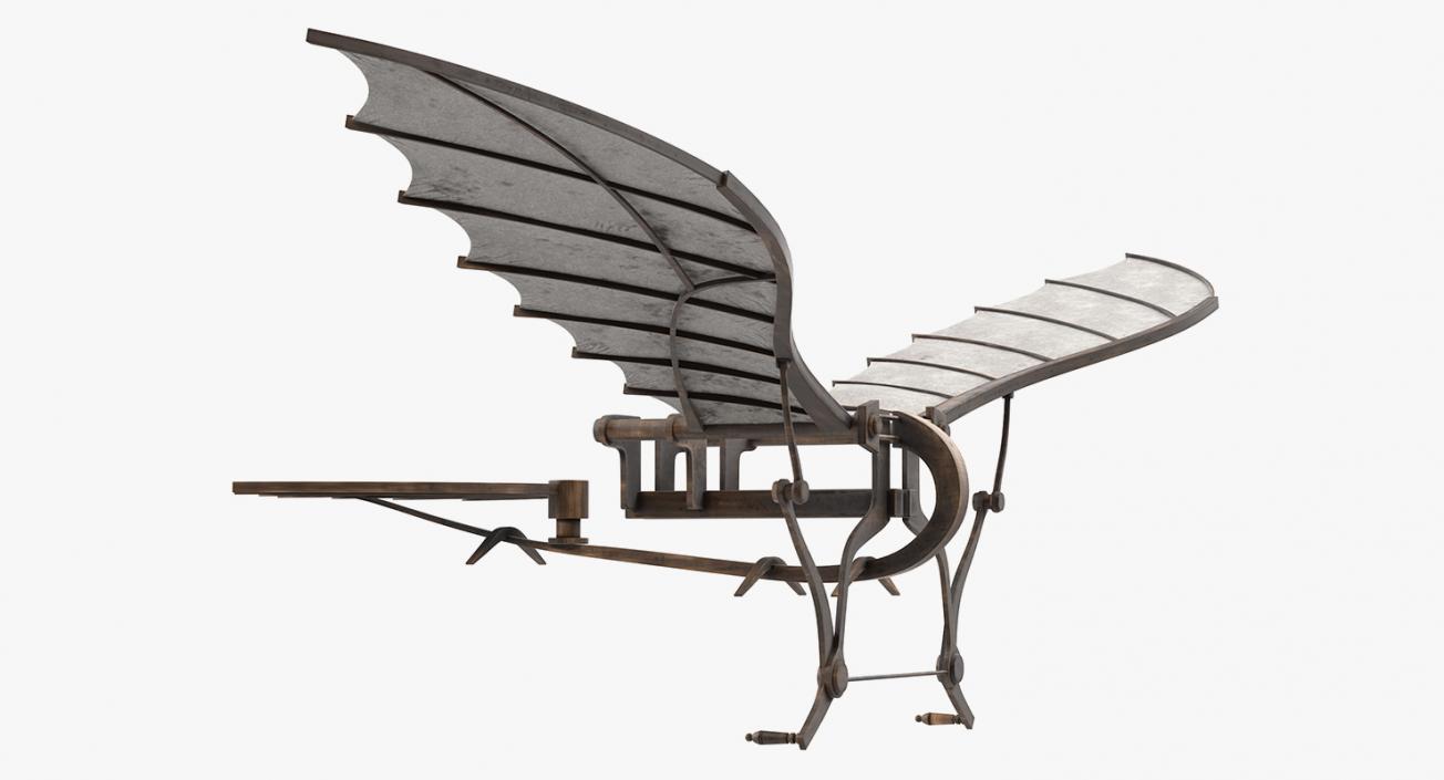 Leonardo da Vinci Glider 3D model