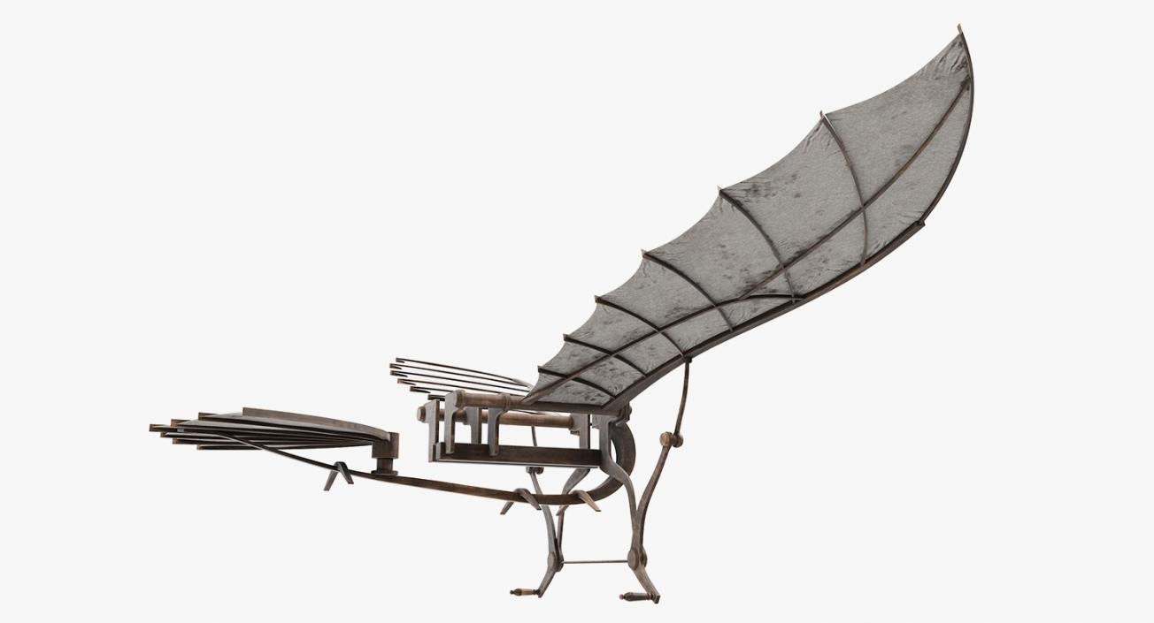 Leonardo da Vinci Glider 3D model