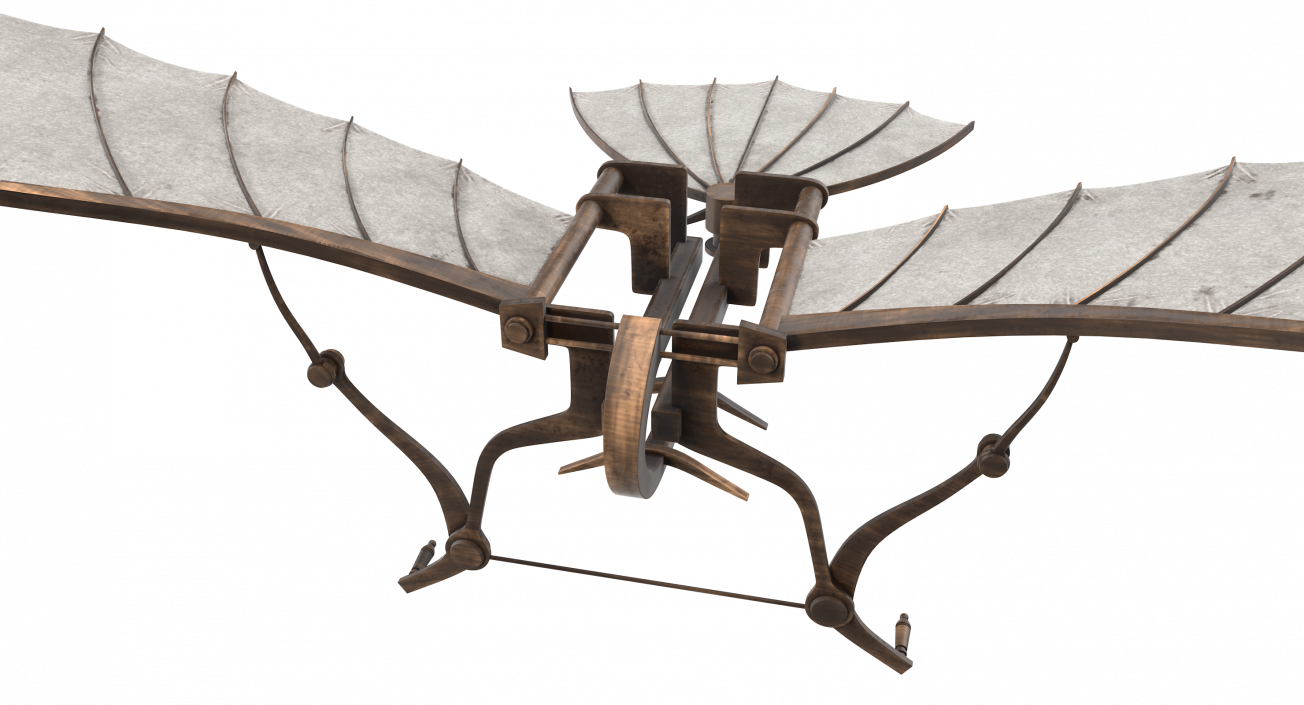 Leonardo da Vinci Glider 3D model