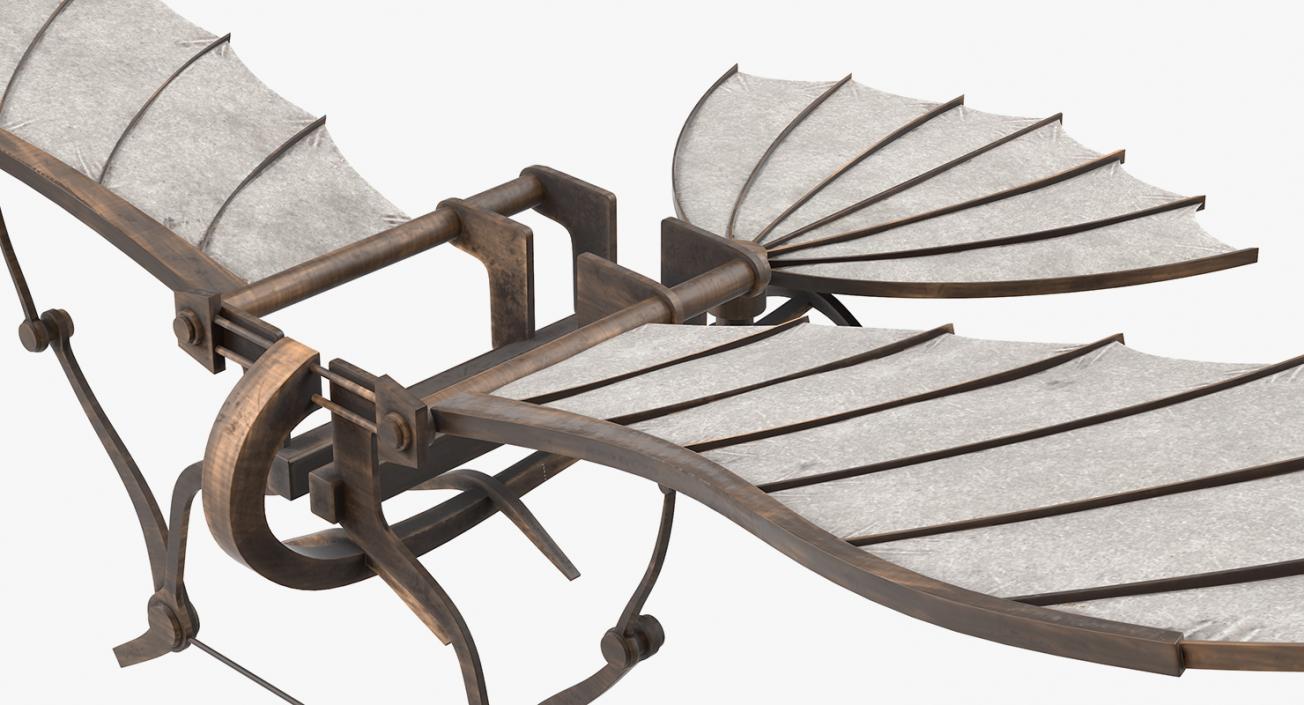 Leonardo da Vinci Glider 3D model