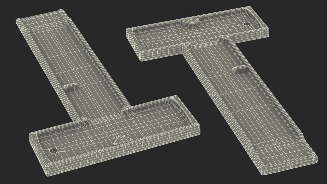 Minigolf 35 Portable Course Hole 5 3D model