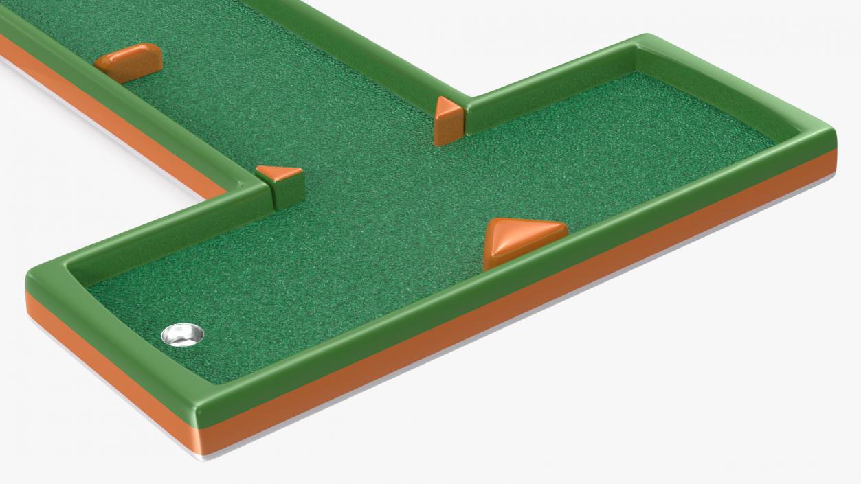 Minigolf 35 Portable Course Hole 5 3D model