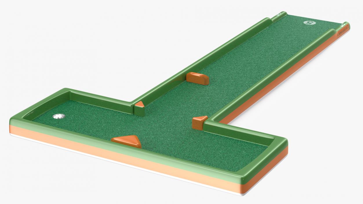 Minigolf 35 Portable Course Hole 5 3D model