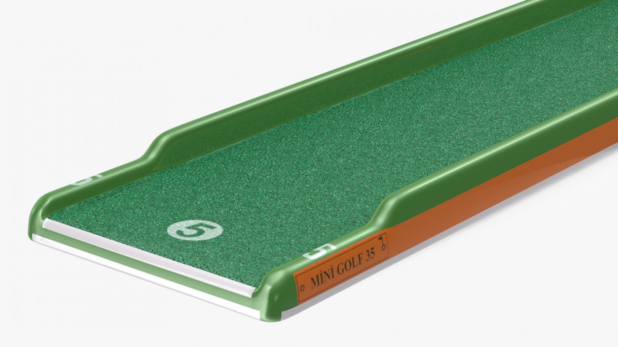 Minigolf 35 Portable Course Hole 5 3D model