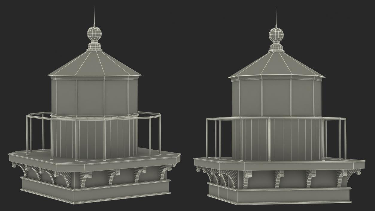 Lighthouse Top 3D model