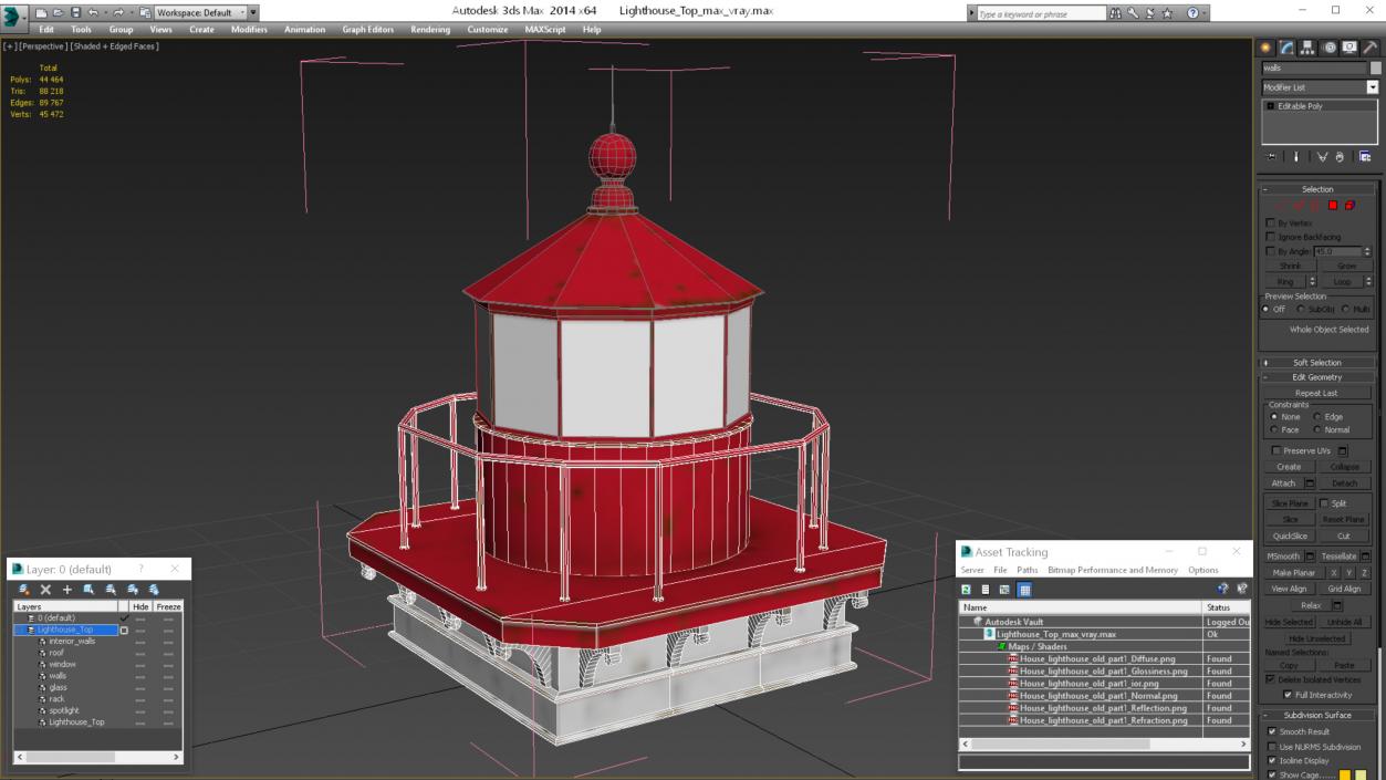 Lighthouse Top 3D model