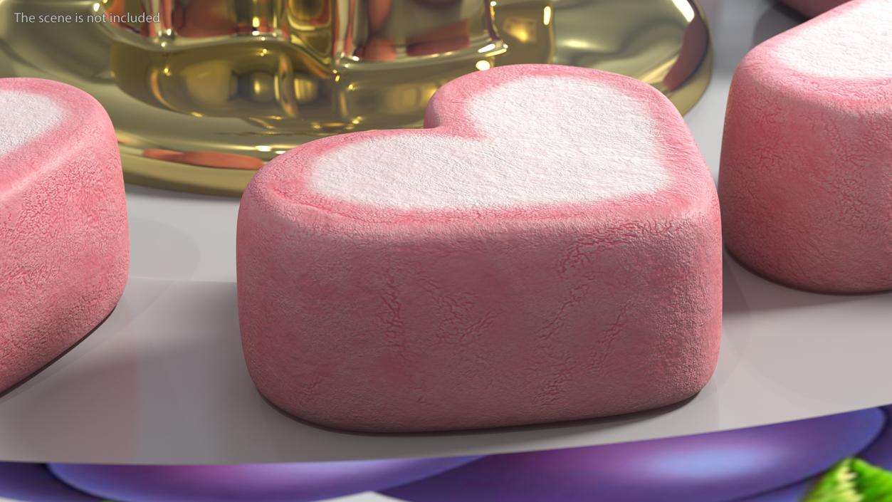 Shaped Marshmallows Collection 6 3D