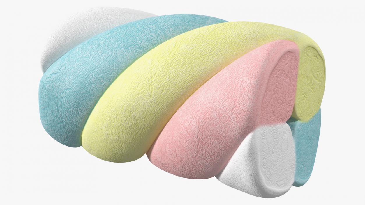 Shaped Marshmallows Collection 6 3D