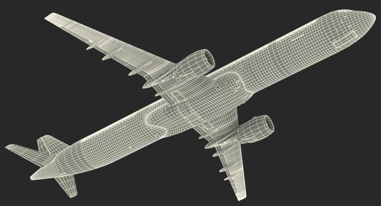 Irkut Airliner MC 21-400 3D model