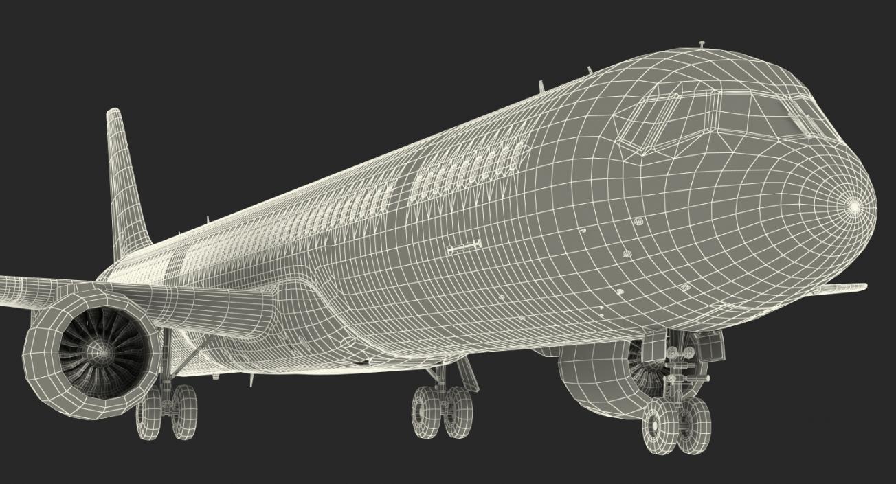 Irkut Airliner MC 21-400 3D model