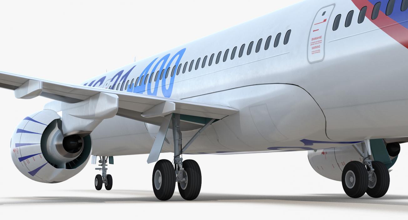 Irkut Airliner MC 21-400 3D model