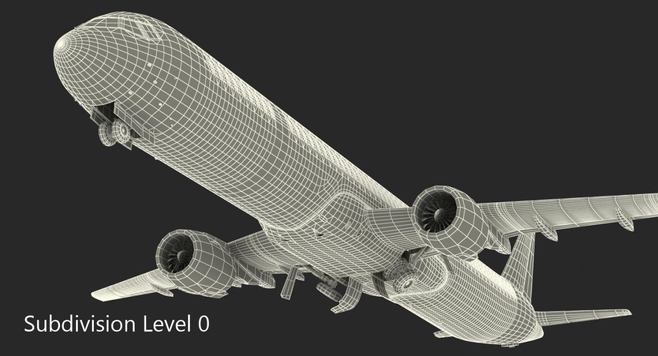 Irkut Airliner MC 21-400 3D model