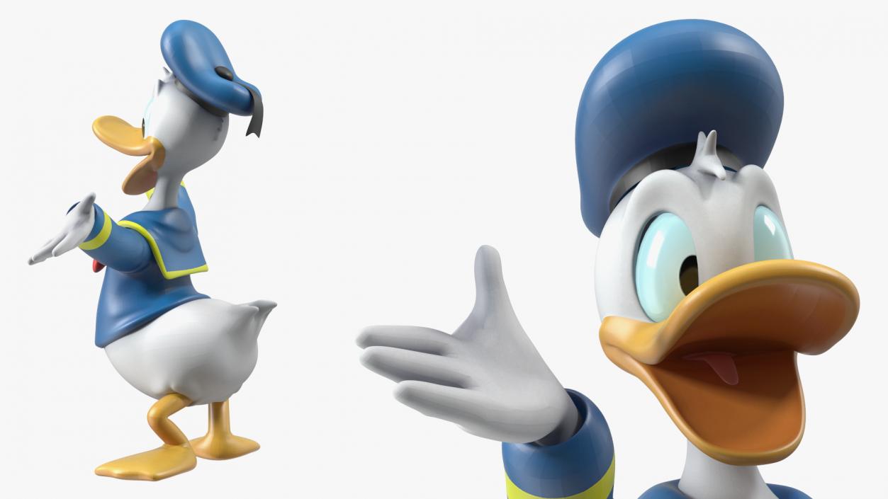 3D Disney Characters Collection model