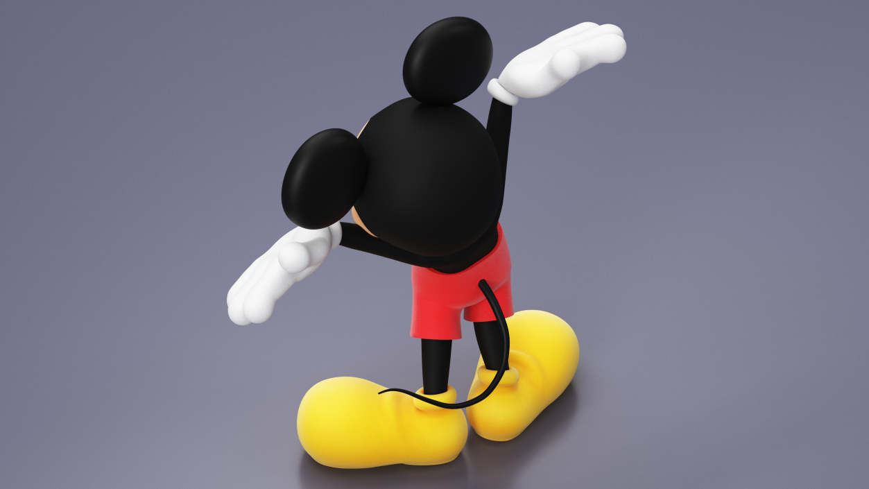 3D Disney Characters Collection model