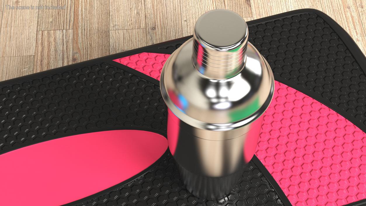 3D Stainless Steel Cocktail Shaker