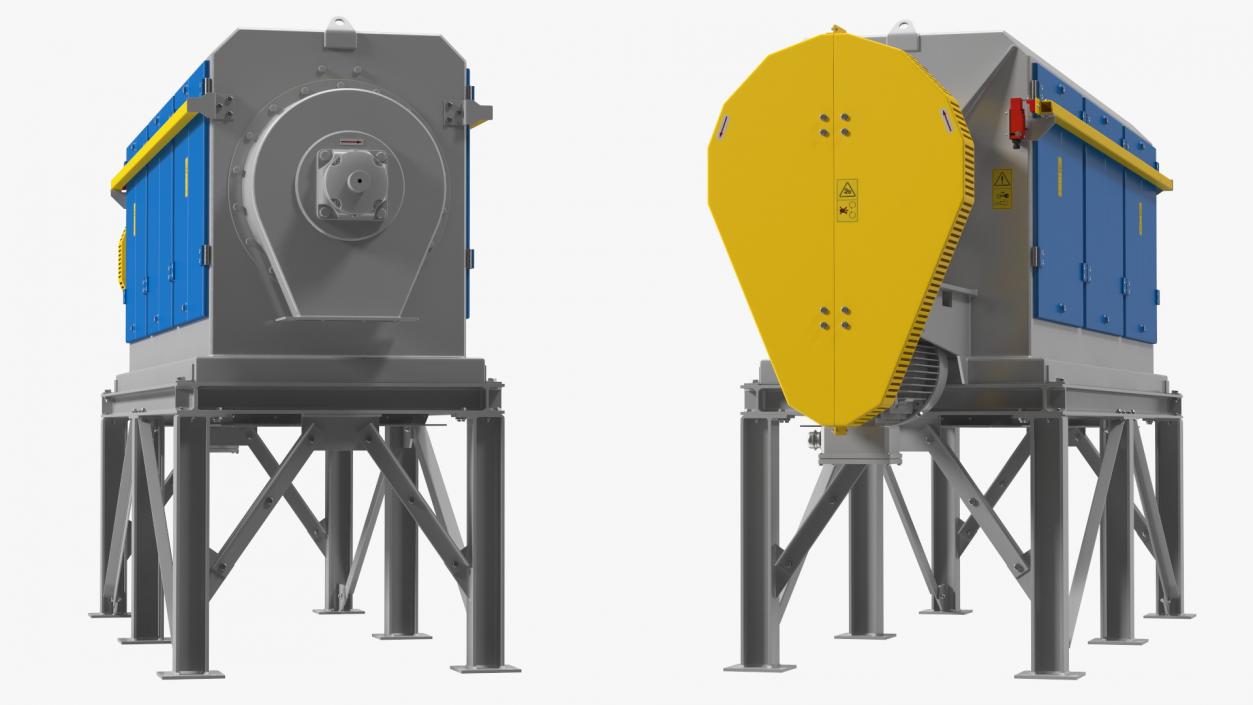 3D Disintegrator Separator model