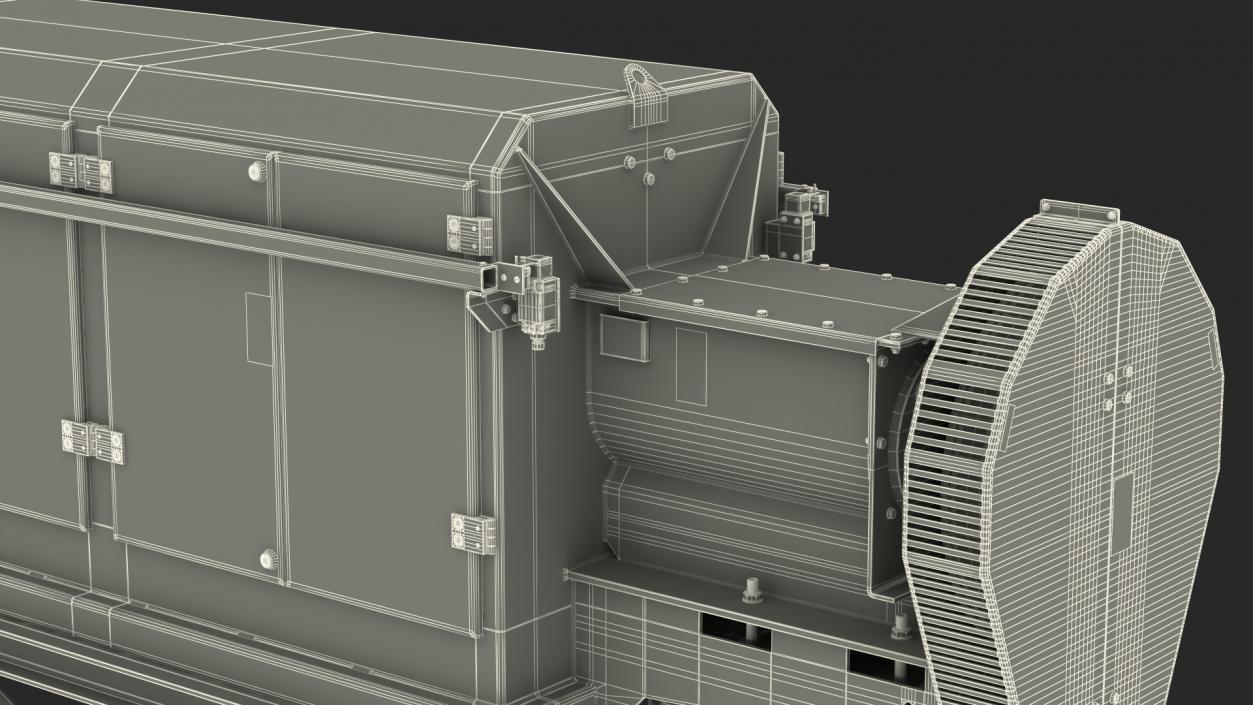 3D Disintegrator Separator model