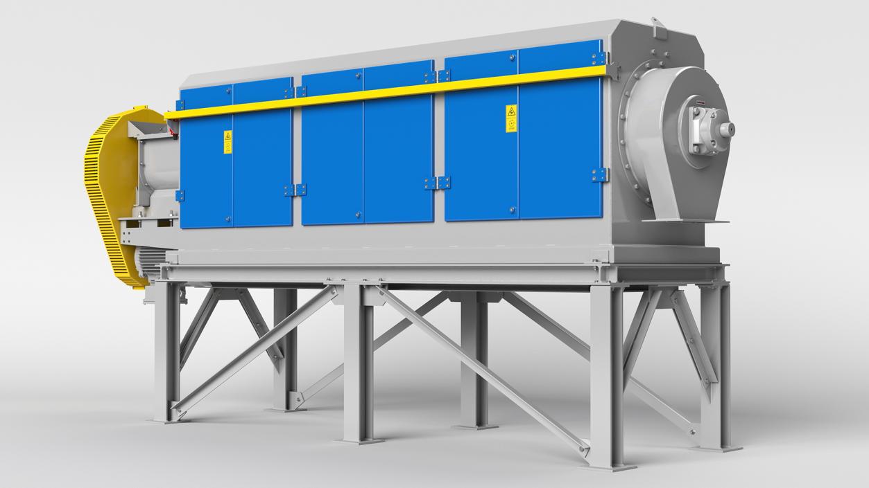 3D Disintegrator Separator model