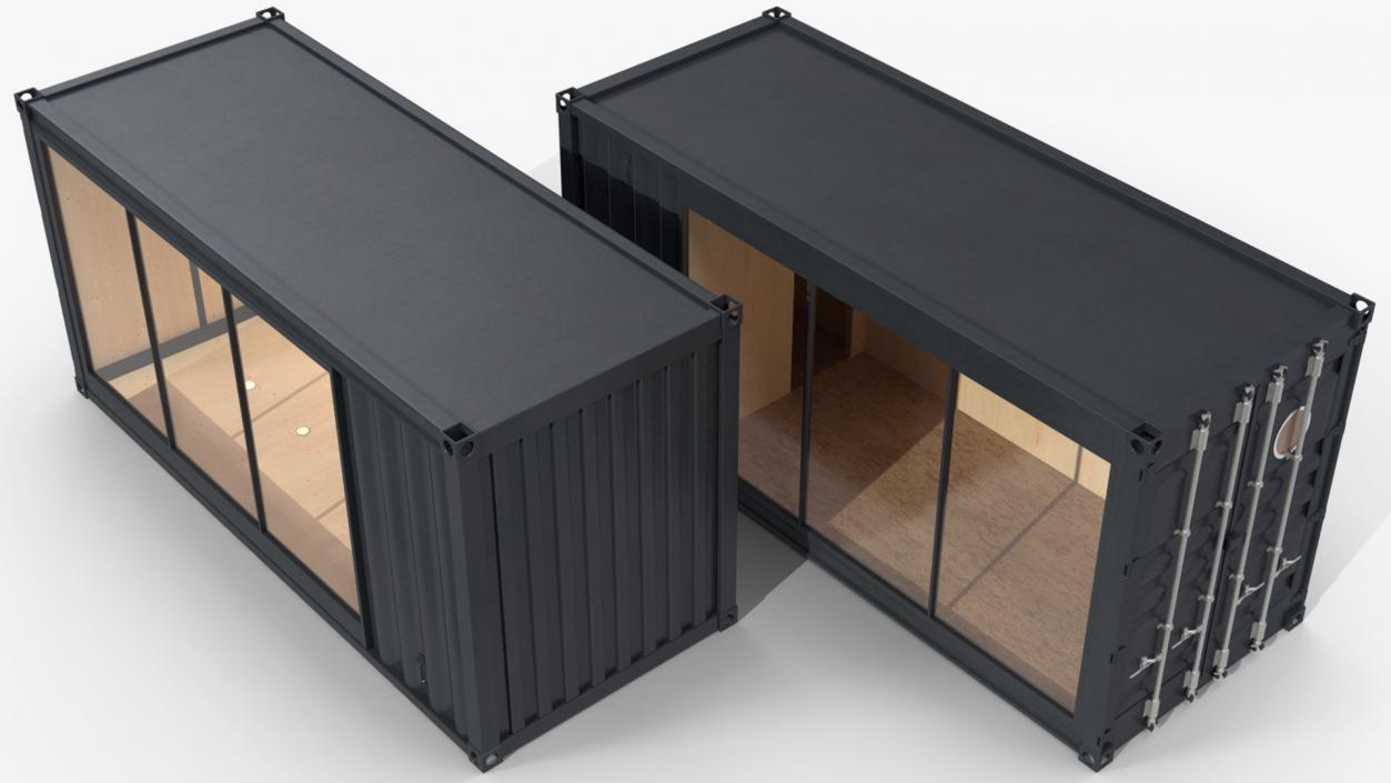 3D model Shipping Container Office