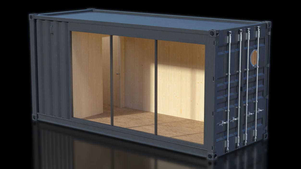 3D model Shipping Container Office