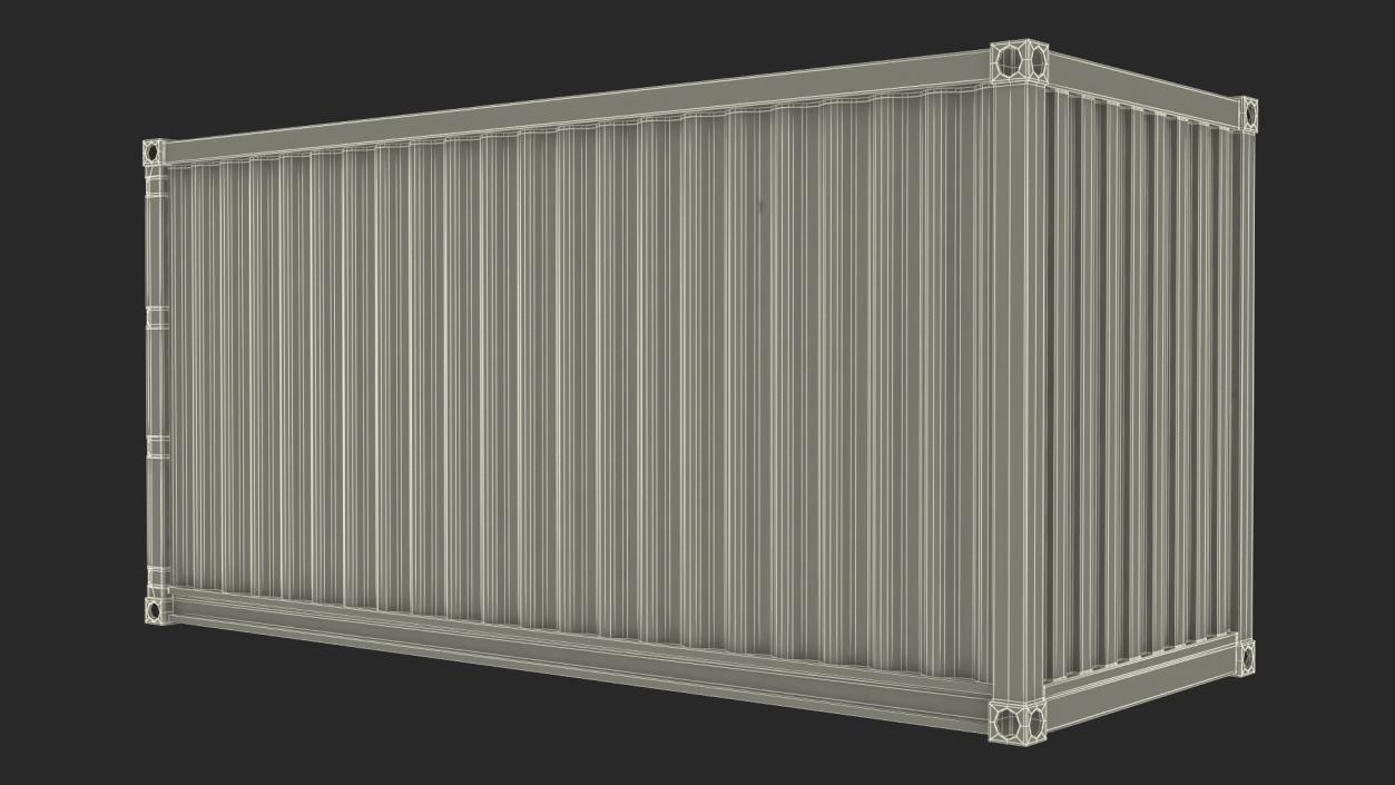 3D model Shipping Container Office