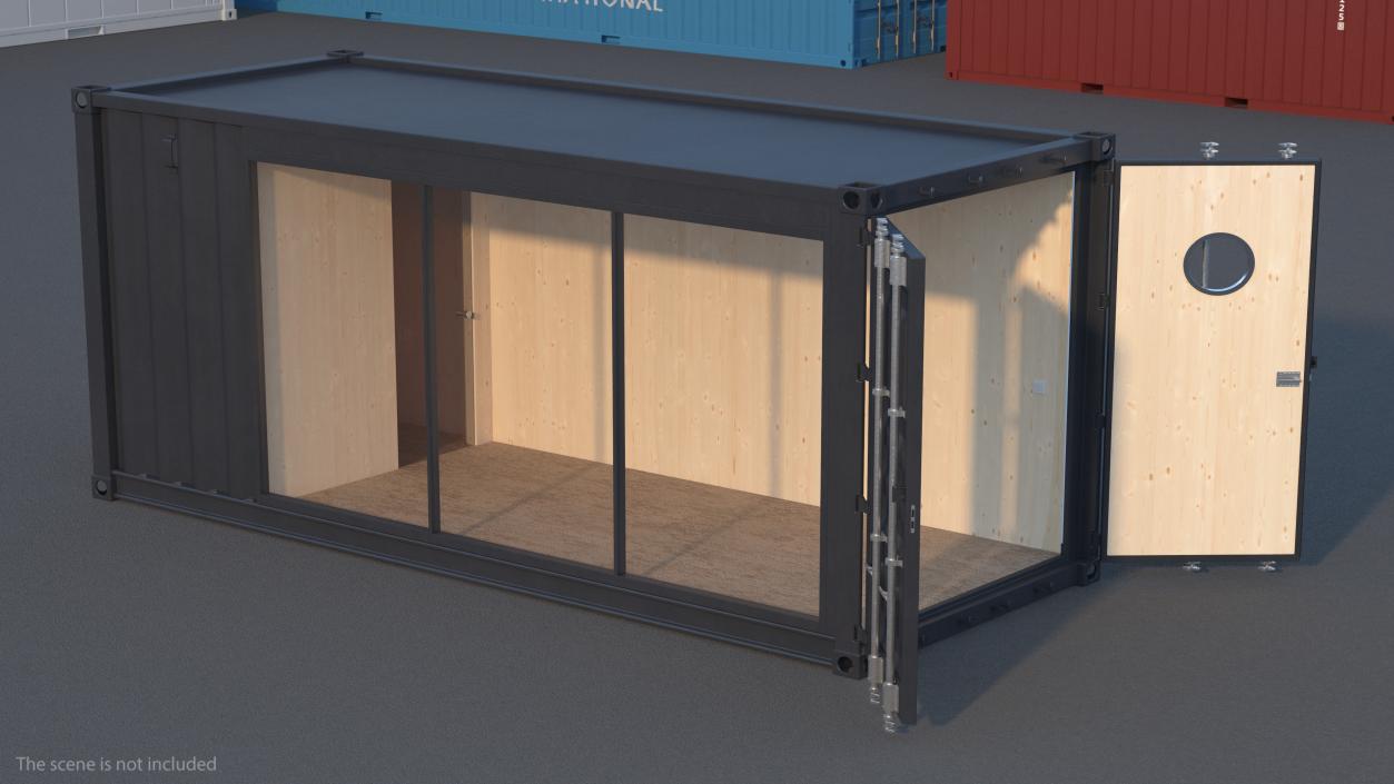 3D model Shipping Container Office