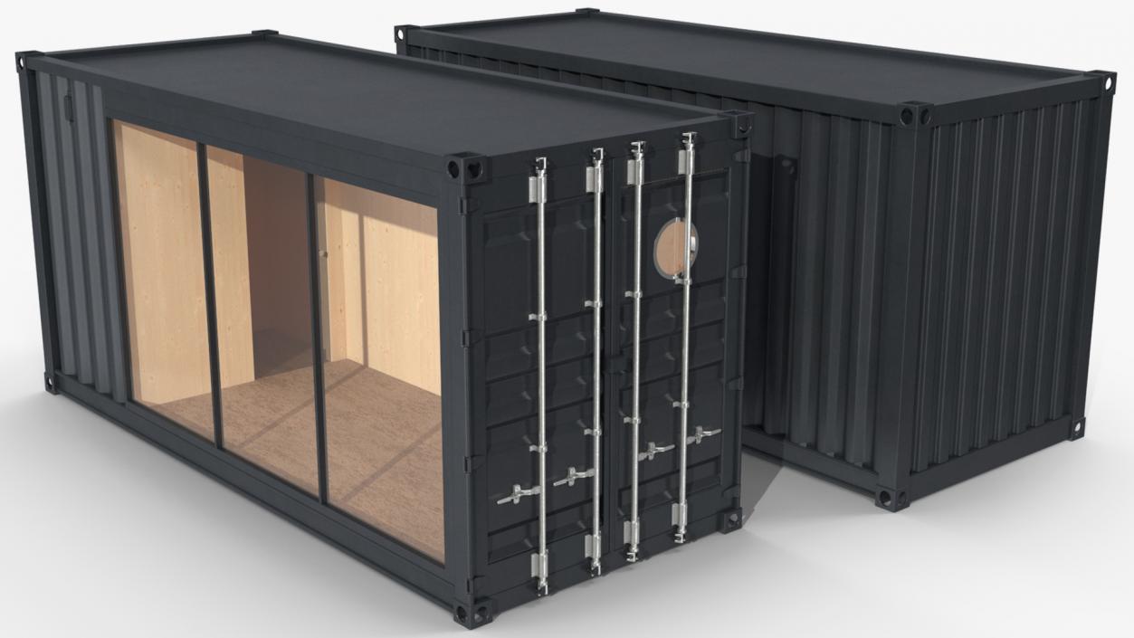 3D model Shipping Container Office