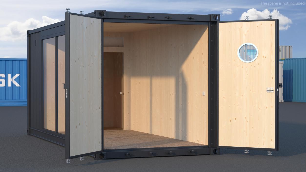 3D model Shipping Container Office