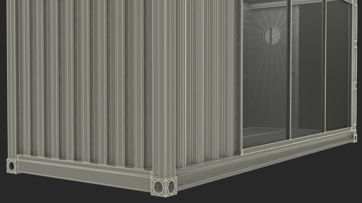 3D model Shipping Container Office