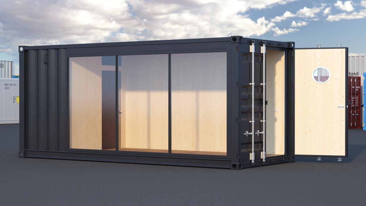 3D model Shipping Container Office