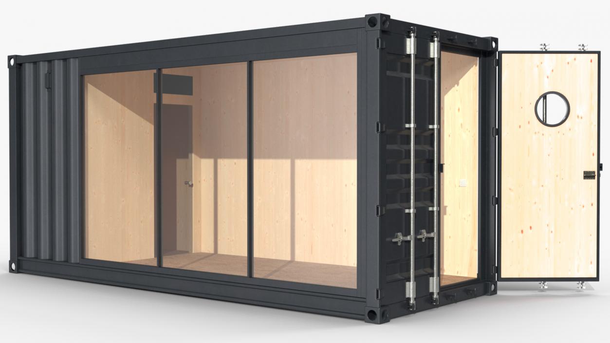 3D model Shipping Container Office