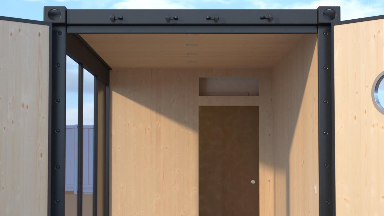 3D model Shipping Container Office