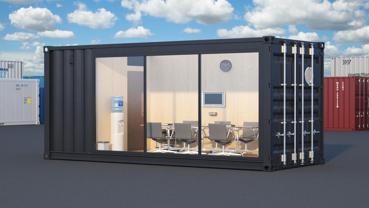 3D model Shipping Container Office